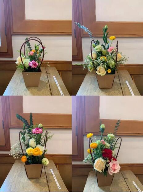 以花之名，遇見(jiàn)美好-奧鵬杭州學(xué)習(xí)中心“藝術(shù)插花”活動(dòng)