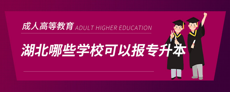 湖北哪些學(xué)?？梢詧?bào)專升本