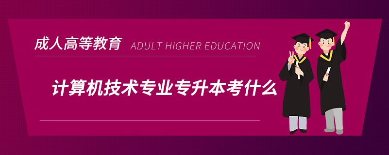 計算機(jī)技術(shù)專業(yè)專升本考什么