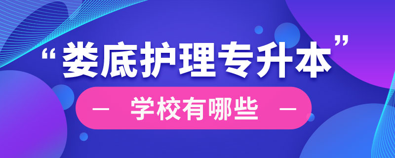 婁底護(hù)理專(zhuān)升本學(xué)校有哪些