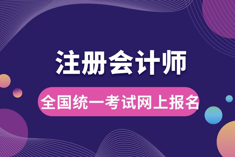 注冊會計(jì)師全國統(tǒng)一考試網(wǎng)上報名.jpg