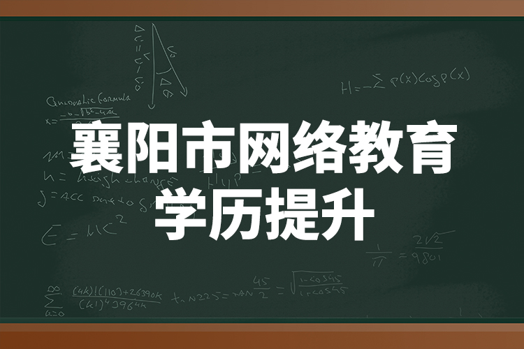 襄陽(yáng)市網(wǎng)絡(luò)教育學(xué)歷提升
