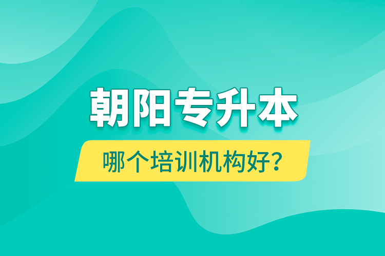 朝陽專升本哪個培訓(xùn)機構(gòu)好？