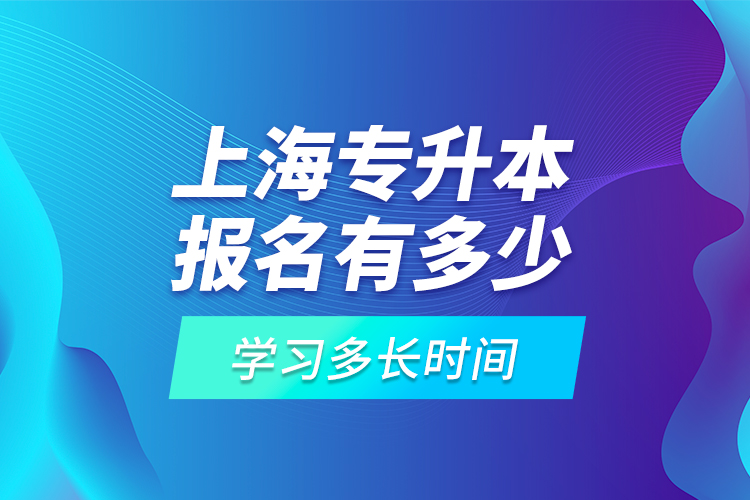 上海專升本報(bào)名有多少高校可選擇？